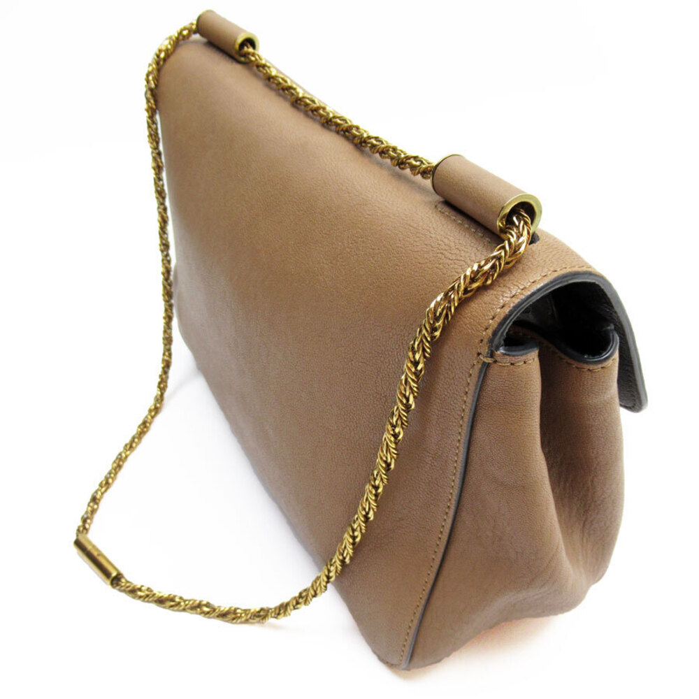 Chloe handbag Tan Elsie Beige leather